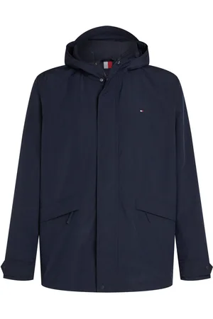 Tommy Hilfiger Kapuzenjacke mit leichter Wattierung und Logo-Stickerei
