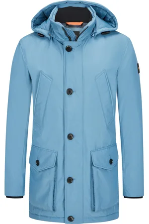 HUGO BOSS Wattierter Parka mit gestepptem Innenfutter