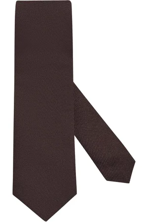 Ascot Seidenkrawatte mit Strukturmuster