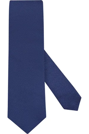 Ascot Seidenkrawatte mit Strukturmuster