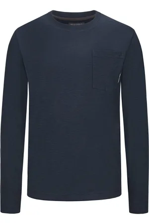 Marc O’ Polo Longsleeve in Heavy Slub Jersey-Qualität, Regular Fit