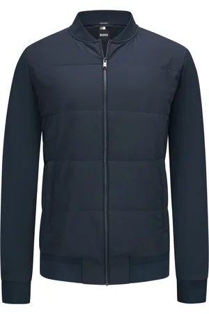 HUGO BOSS Hybrid-Sweatblouson mit Stepp-Front