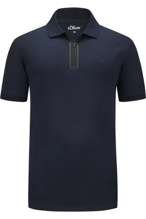 QS by s.Oliver Poloshirt mit Reißverschluss