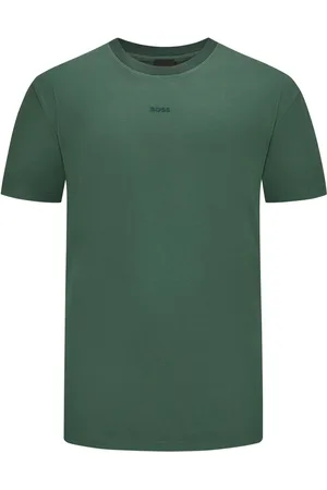HUGO BOSS T-Shirt mit gesticktem Label-Schriftzug