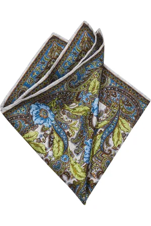 Ascot Einstecktuch aus Seide mit Paisley-Muster