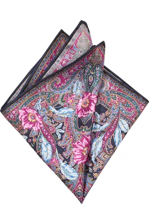 Ascot Einstecktuch aus Seide mit Paisley-Muster