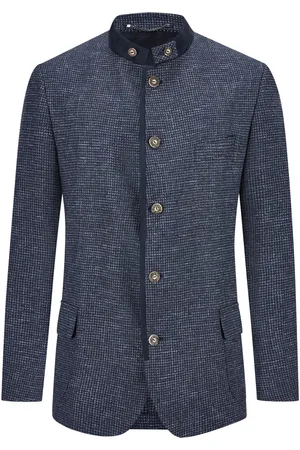 Dressler Janker mit Veloursleder-Details und Ellenbogen-Patches