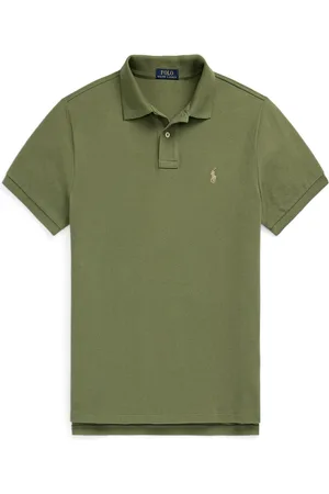 Ralph Lauren Piqué-Poloshirt mit Logo-Stickerei