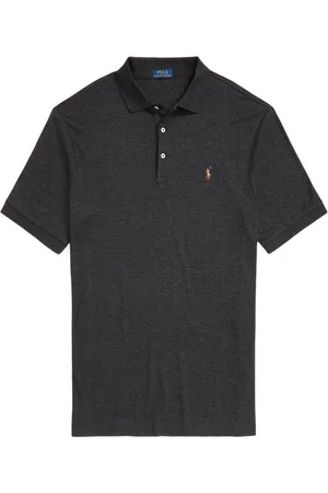 Ralph Lauren Softes Jersey-Poloshirt mit farbiger Poloreiter-Stickerei