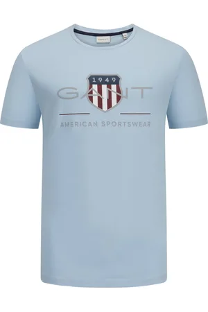 GANT T-Shirt mit gummiertem Logo-Frontprint