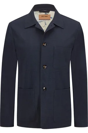 MOS MOSH Gallery Overshirt mit Karomuster in Seersucker-Qualität