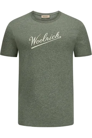 Woolrich Mouliné-Jerseyshirt mit Samt-Logo