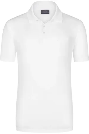 Ragman Pflegeleichtes Poloshirt mit glatter Micropima-Baumwolle