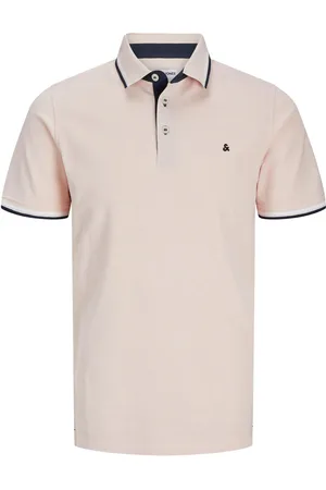 JACK & JONES Piqué Poloshirt aus reiner Baumwolle