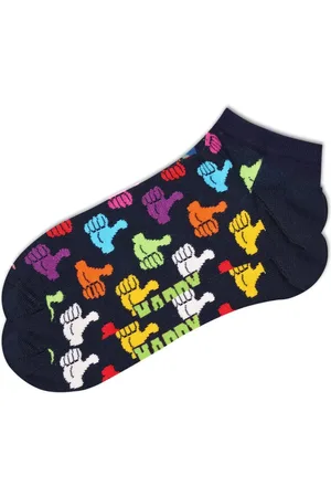 Happy Socks Sneakersocken mit Daumen-Rauf-Motiv