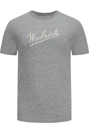 Woolrich Mouliné-Jerseyshirt mit Samt-Logo