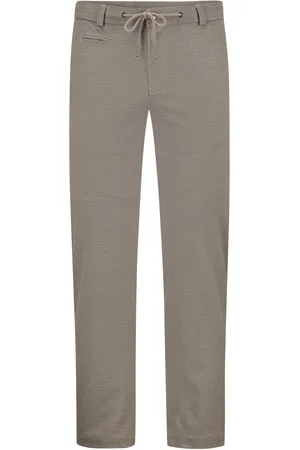 Bugatti Leichte Stretch-Hose mit elastischem Bund und Tunnelzug