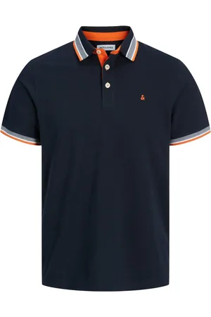 JACK & JONES Piqué Poloshirt aus reiner Baumwolle