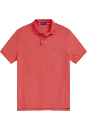 Ralph Lauren Piqué-Poloshirt aus Baumwolle mit Poloreiter-Stickerei