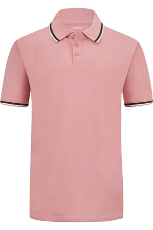 JP 1880 Elastisches Piqué-Poloshirt mit Streifenakzenten