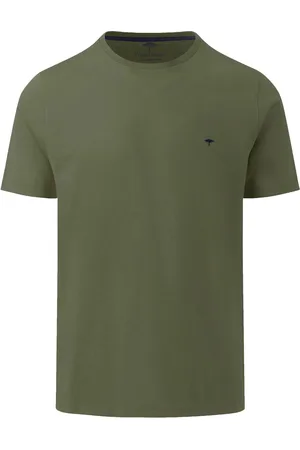 Fynch-Hatton T-Shirt aus softer Baumwolle mit Logo-Print, extralang