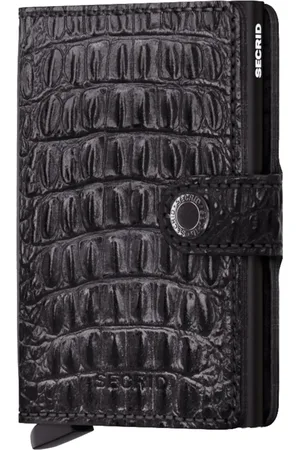 Secrid Geldbeutel aus genarbten Leder mit Cardprotector