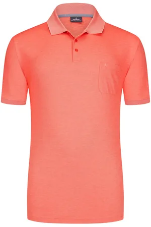 Ragman Pflegeleichtes Poloshirt mit glatter Micropima-Baumwolle