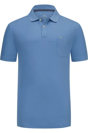 Fynch-Hatton Poloshirt mit Brusttasche in Piqué-Qaulität