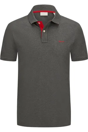 GANT Poloshirt mit Kontrast-Details und Label-Schriftzug