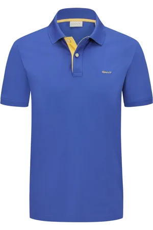 GANT Poloshirt mit Kontrast-Details und Label-Schriftzug