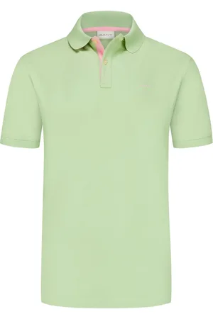 GANT Poloshirt mit Kontrast-Details und Label-Schriftzug