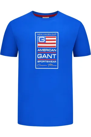 GANT T-Shirt aus Bio-Baumwolle mit Flaggen-Motiv