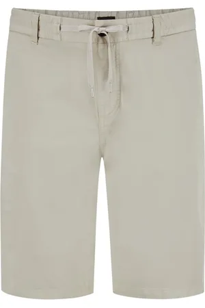 HUGO BOSS Stretch-Bermudas mit Tunnelzug