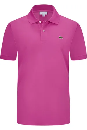 Lacoste Piqué-Poloshirt mit Logo-Stickerei, Classic Fit
