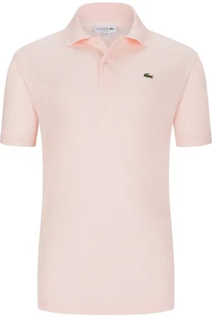 Lacoste Piqué-Poloshirt mit Logo-Stickerei, Classic Fit