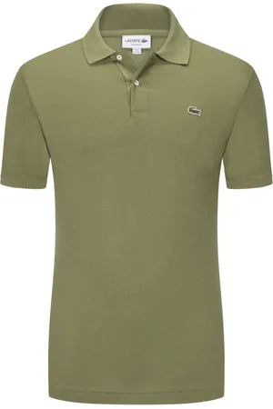 Lacoste Piqué-Poloshirt mit Logo-Stickerei, Classic Fit