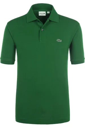 Lacoste Piqué-Poloshirt mit Logo-Stickerei, Classic Fit
