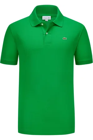 Lacoste Piqué-Poloshirt mit Logo-Stickerei, Classic Fit