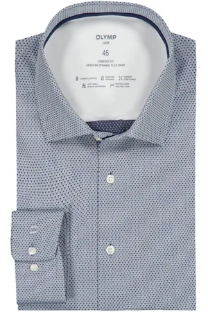 Olymp Luxor, 24/Seven, Comfort Fit, Jerseyhemd mit Stretchanteil