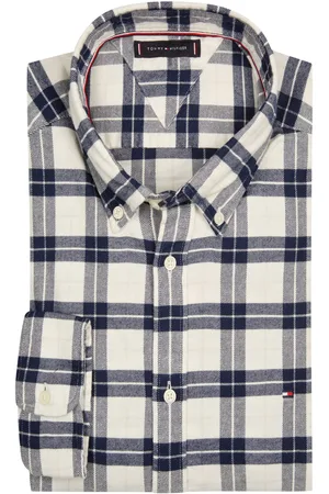 Tommy Hilfiger Flanellhemd mit Karomuster und Logo-Stickerei