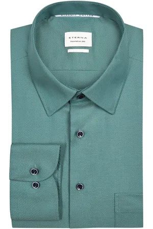 ETERNA Hemd aus Dynamic Cotton mit extralangem Arm