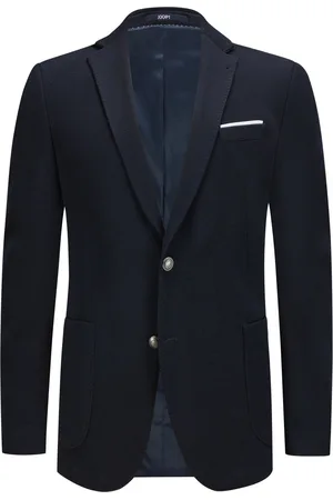 JOOP! Sakko mit feiner Strick-Optik aus elastischer Techno-Wool, Regular Fit
