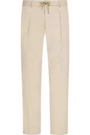 Hiltl Chino mit Stretchanteil und Tunnelzug