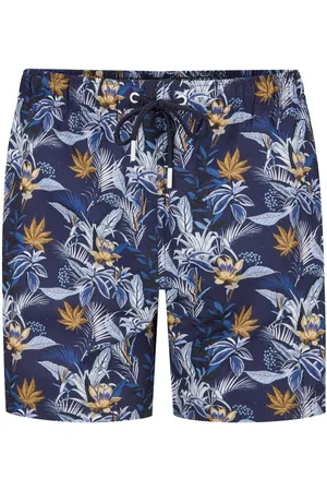 Ragman Softe Badeshorts mit floralem Print