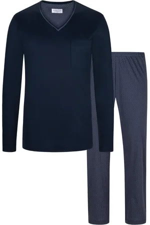 Novila Schlafanzug aus softem Jersey mit gemusterter Hose