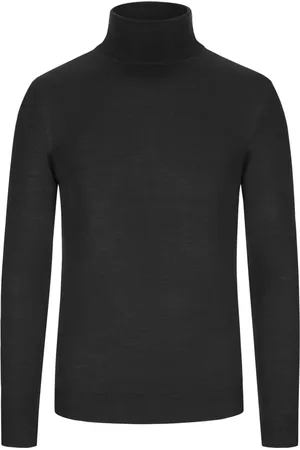 FILIPPO DE LAURENTIIS Rollkragenpullover in Super-120-Merinowolle