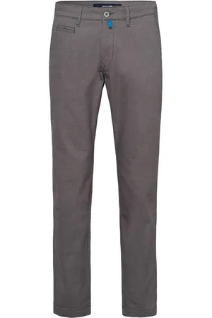 Pierre Cardin Chino Lyon mit filigranem Muster, Modern Tapered Fit