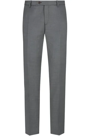 Cg Baukasten-Hose aus Schurwolle mit Stretchanteil, Slim Fit