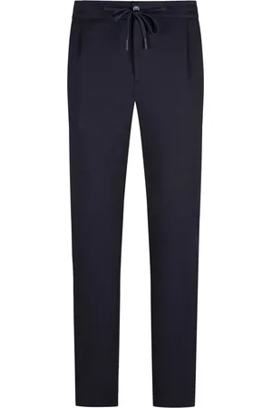 CANALI Joggpant im Material-Mix, Jogger Fit