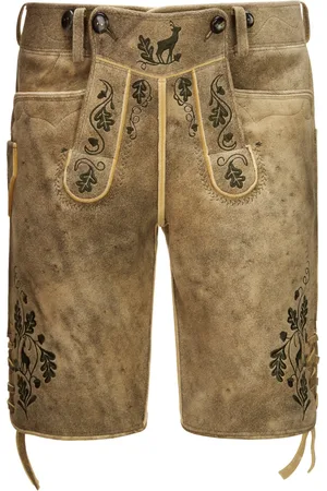 Meindl Lederhose Herzog Max Urform aus Hirschleder